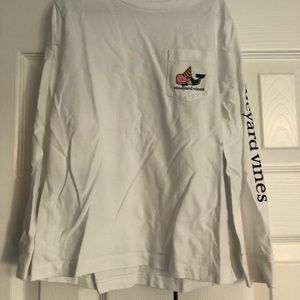 Vineyard Vines boys size 6 New Years shirt. Glow in the dark